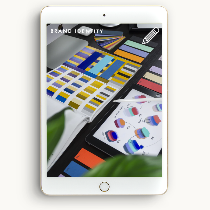 Company Brand Identity with All Files + Social Media Kit + Brand Guide + All Stationary